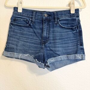 Abercrombie & Fitch Dark Blue High Rise Jean Shorts - 6